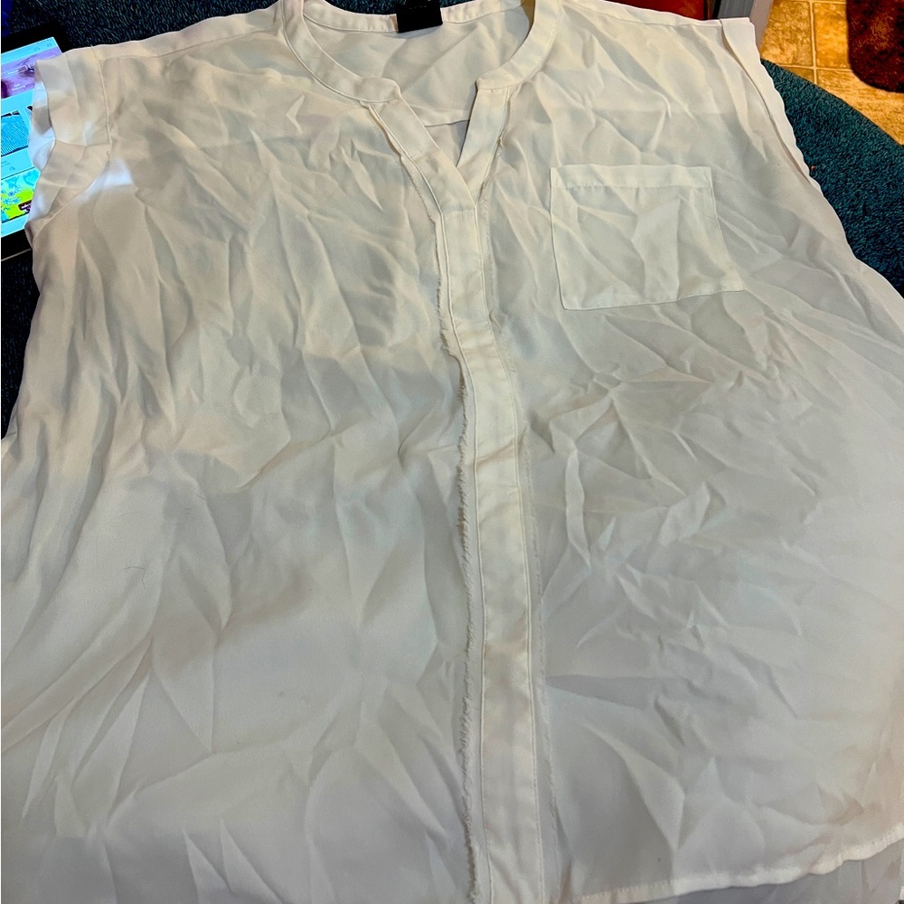 Cream colored shirt